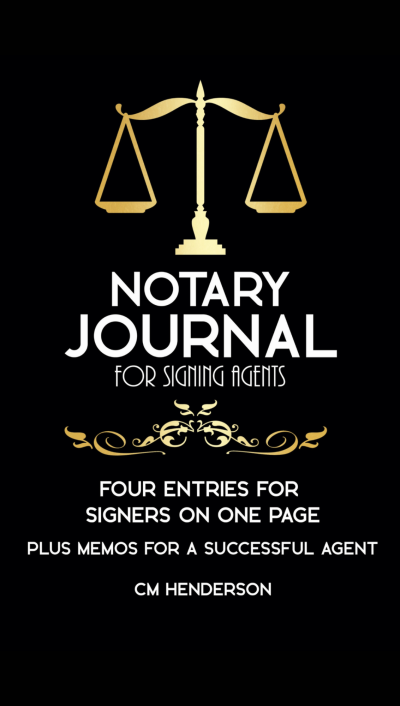 Notary Journal With – Plus References For A Successful Agent