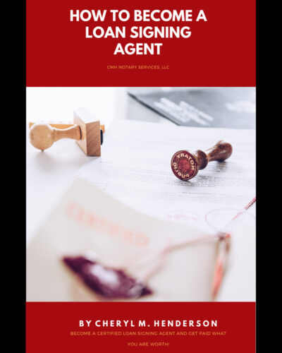 Becoming A Loan Signing Agent