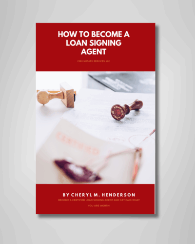 Becoming A Loan Signing Agent