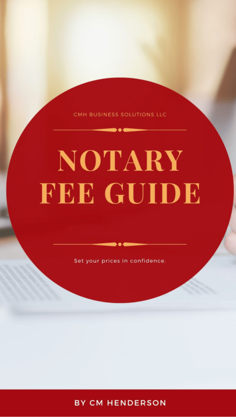 Notary Fee Guide